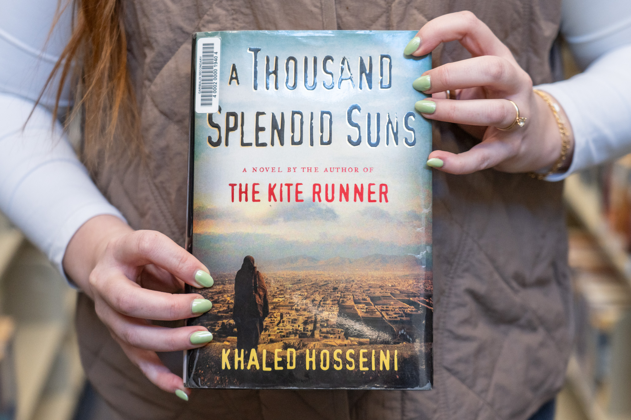 "A Thousand Splendid Suns" by Khaled Hosseini.