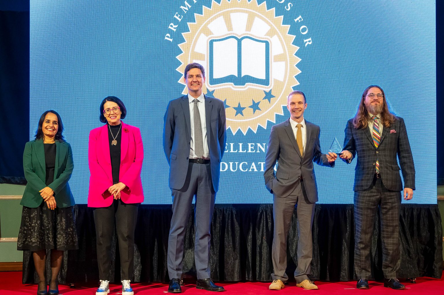 Thomas Haney Secondary teachers receive Premier’s Award for Excellence