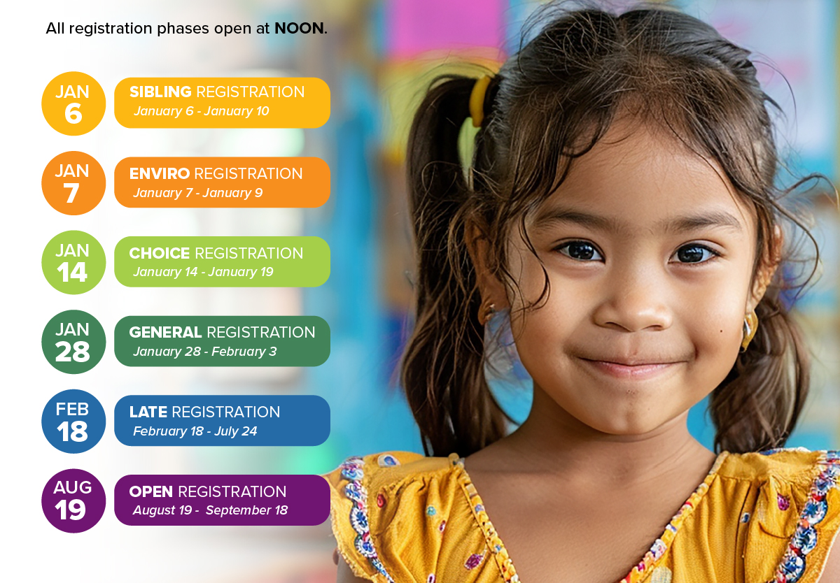 Kindergarten registration for 2026/27
