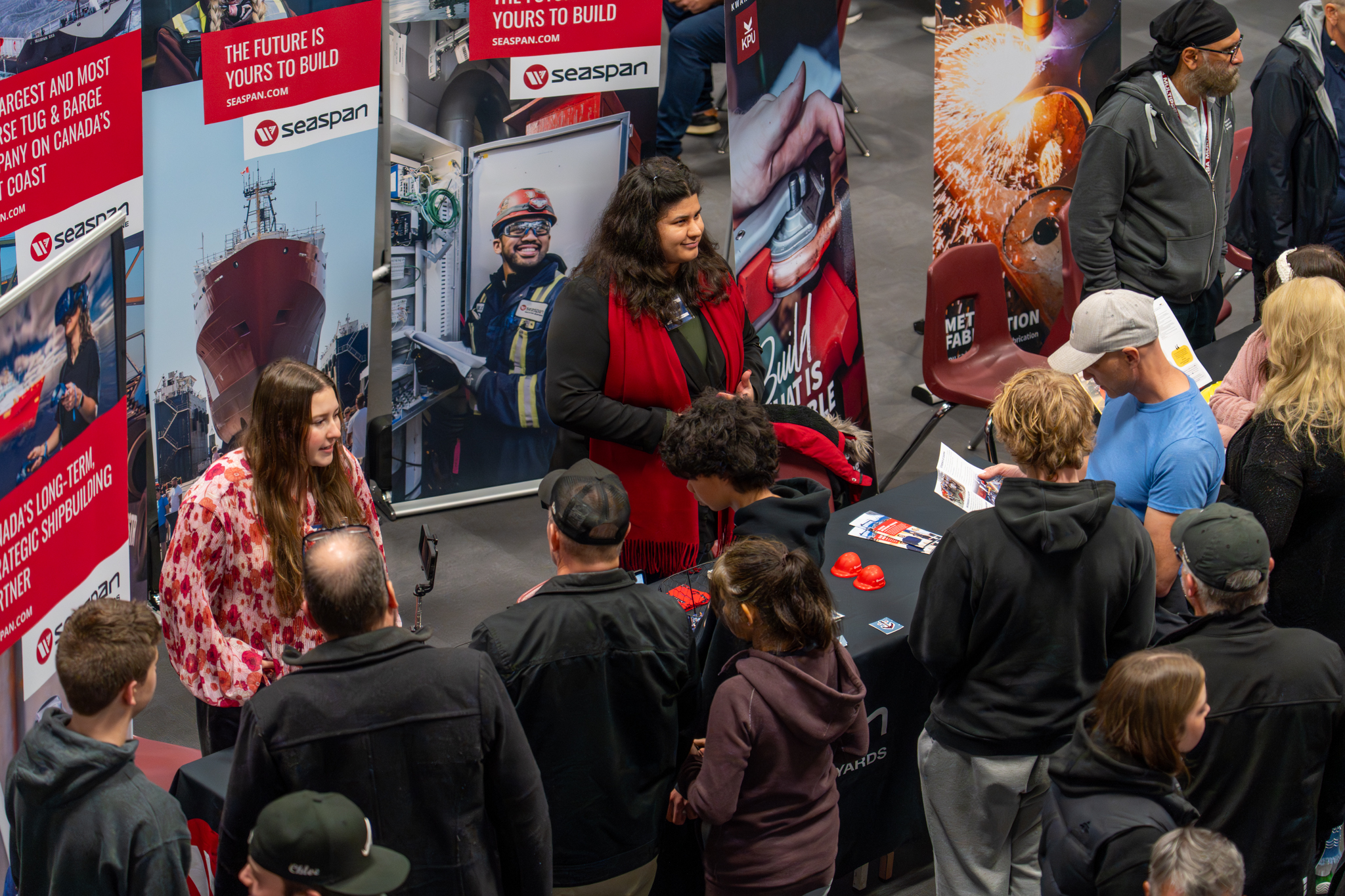 SD42 Trades Showcase 2026-059 Seaspan display at the 2026 SD42 Trades Showcase.