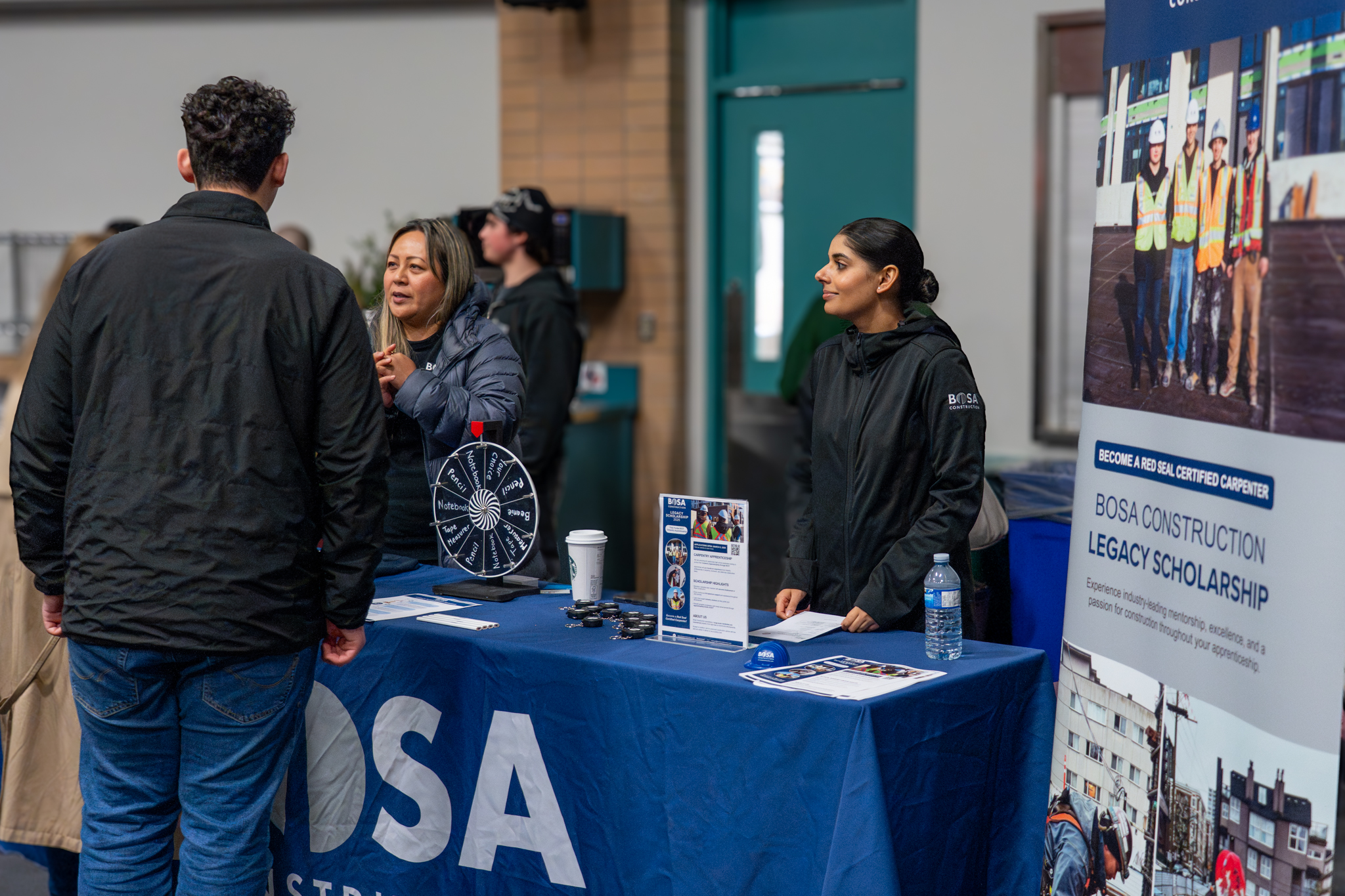 SD42 Trades Showcase 2026-074 An exhibitor at the 2026 SD42 Trades Showcase.