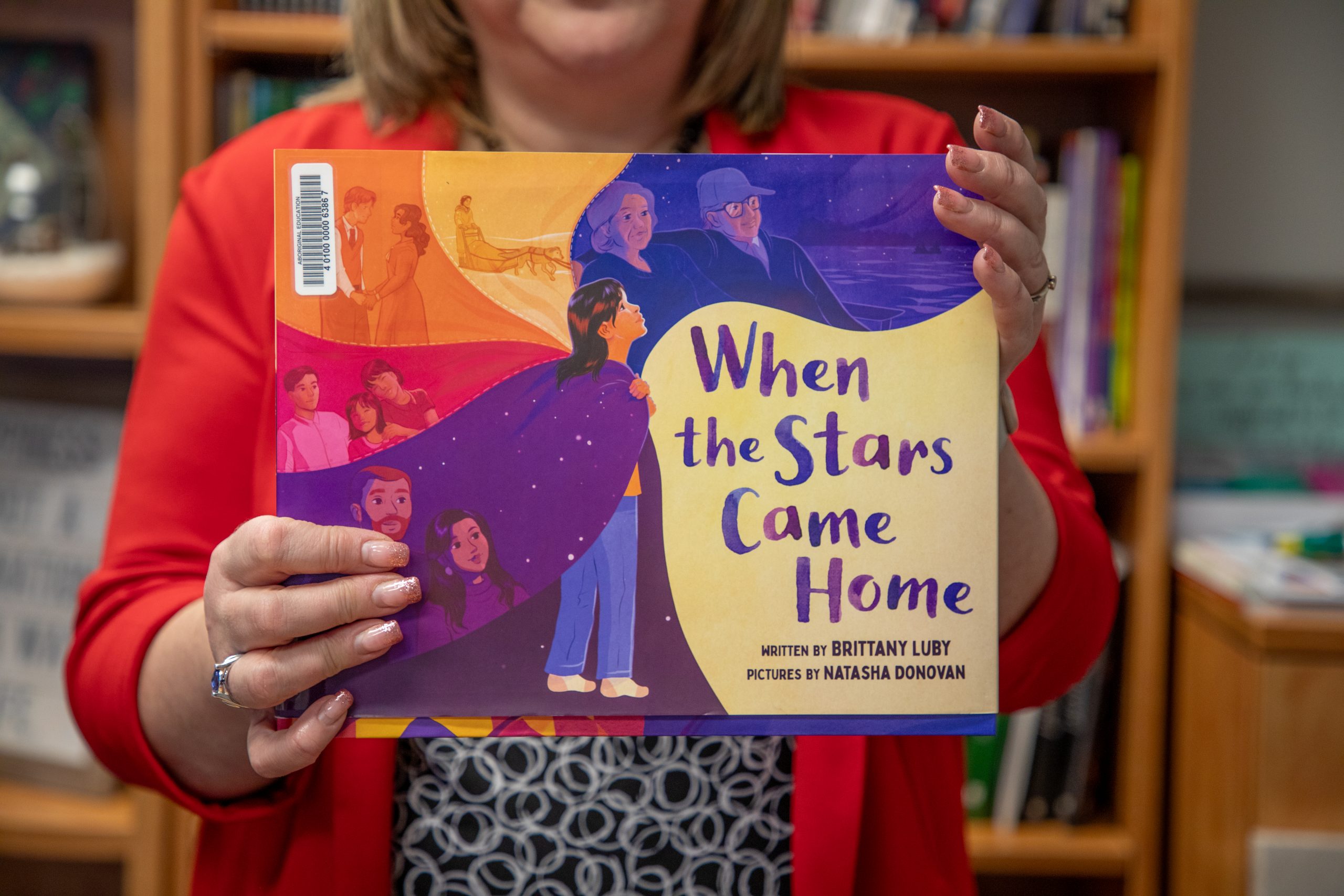 Cover of the book, "When the Stars Came Home" by Brittany Luby.